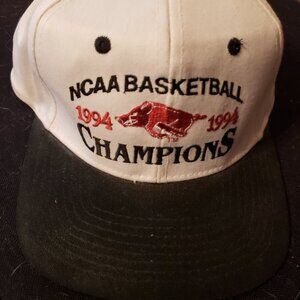 Arkansas Razorback 1994 Basketball Championship Cap-NEW